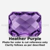 Amethyst Africa Natural Loose Gemstone 10x8mm Octagon Briolette Cut FL VVS VS SI1 SI I PK Clarity February Birthstone | Jewelry Stones