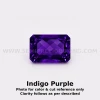 Amethyst Africa Natural Loose Gemstone 7x5mm Octagon Checkerboard Cut FL VVS VS SI1 SI I PK Clarity February Birthstone | Jewelry Stones