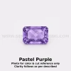 Amethyst Africa Natural Loose Gemstone 7x5mm Octagon Checkerboard Cut FL VVS VS SI1 SI I PK Clarity February Birthstone | Jewelry Stones
