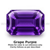 Amethyst Africa Natural Loose Gemstone 8x6mm Octagon Bufftop Cut FL VVS VS SI1 SI I PK Clarity February Birthstone | Jewelry Stones