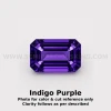 Amethyst Africa Natural Loose Gemstone 7x5mm Octagon Step Cut FL VVS VS SI1 SI I PK Clarity February Birthstone | Jewelry Stones