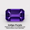 Amethyst Africa Natural Loose Gemstone 14x10mm Octagon Step Cut FL VVS VS SI1 SI I PK Clarity February Birthstone | Jewelry Stones