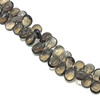 Natural Smoky Quartz Pear Briolette Cut 8x6mm VVS Clarity Mocha Brown Color Loose Gemstones