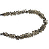 Natural Smoky Quartz Drop Bead 6x4mm Briolette Cut VVS Clarity Mocha Brown Color Loose Gemstones