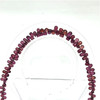 Natural Rhodolite  4x3, 5x3, 6x3mm Drop Briolette Cut Mulberry Color VVS Clarity Drilled Gemstone