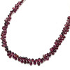 Rhodolite Natural 4x3, 5x3mm Drop Briolette Facet Cut Mulberry Color VVS Clarity Drilled Gemstone