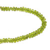 Natural 7x5mm Peridot Drop Briolette Cut Intense Green Color VVS Clarity Drilled Semiprecious Gemstone