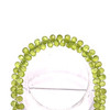 Natural Peridot 7x5mm Drop Briolette Cut Intense Green Color VVS Clarity Drilled Semiprecious Gemstone