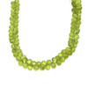 Natural Peridot Drop Briolette Cut Intense Green Color 7x5mm VS Clarity Drilled Semiprecious Gemstone