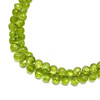 Natural Peridot Drop Briolette Cut 5x4mm Lime Green Color VS Clarity Drilled Semiprecious Gemstone