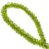 Natural Arizona Peridot Drop Briolette Faceted Beads | 5x4mm | 89 Pcs 61 Carats | Lime Green | VS Clarity | 8 Inch Strand Semiprecious Gemstone Jewelry Making