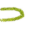 Natural Peridot Drop Briolette Cut 7x5 mm Intense Green Color VVS Clarity Drilled Semiprecious Gemstone
