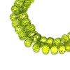 Natural Peridot Drop Briolette Cut 7x5 mm Intense Green Color VVS Clarity Drilled Semiprecious Gemstone