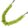 Natural Peridot Drop 6x4, 7x5, 8x5mm Briolette Cut Intense Green Color VVS Clarity Drilled Semiprecious Gemstone