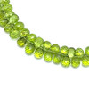 Natural 7x5 mm Peridot Drop Briolette Cut Intense Green Color VVS Clarity Drilled Semiprecious Gemstone