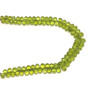 Natural Peridot Drop Briolette Cut Intense Green Color 7x5 mm VVS Clarity Drilled Semiprecious Gemstone