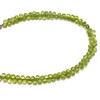 Natural Peridot 5x3mm Drop Briolette Cut Parrot Green Color VVS Clarity Drilled Semiprecious Gemstone