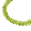 Natural Peridot Drop Briolette Cut 4x3mm Intense Green Colo VVS Clarity Drilled Semiprecious Gemstone