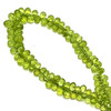 Natural Arizona Peridot Briolette Faceted Drop Beads | 7x5mm | 97 Pcs 71 Carats | Intense Green | VVS Clarity | 7.6 Inch Strand Semiprecious Gemstone Jewelry Making