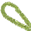 Natural Arizona Peridot Drop Briolette Faceted Beads | 5x3mm | 100 Pcs 50 Carats | Intense Green | VVS Clarity | 6.5 Inch Strand Semiprecious Gemstone Jewelry Making