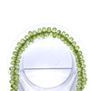 Natural Peridot 5.5x3.5mm Drop Briolette Cut Intense Green Color VVS Clarity Drilled Semiprecious Gemstone