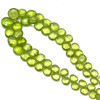 Natural Arizona Peridot Briolette Faceted Heart Pear Beads | 5.5-7mm | 64 Pcs 45 Carats | Parrot Green | VS Clarity | 7.3 Inch Strand Semiprecious Gemstone Jewelry Making