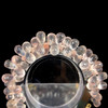 Natural Rose Quartz Drop Briolette Cut 10x6, 11x7, 12x8, 13x8, 14x8mm Crepe Pink Drilled Gemstone
