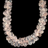 Natural Rose Quartz Drop Briolette Cut 9x6, 10x6mm Baby Rose Pink Drilled Gemstone