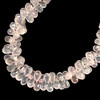 Natural Rose Quartz 8x5mm Drop Briolette Cut Baby Rose Pink Drilled Gemstone