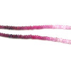 Natural Ruby Rondelle Facet Bead Cut 2.50mm Precious Necklace Jewelry