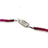 Natural Ruby Rondelle Facet Bead Cut 2.50mm Precious Necklace Jewelry