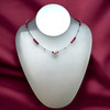 Natural Ruby Rondelle 4 mm Facet Bead Cut Precious Necklace Jewelry