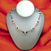 Natural Pearl Multi Tourmaline Coral Garnet Gemstone Necklace Jewelry