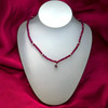 Natural Ruby Rondelle Facet 4 mm Bead Cut Precious Necklace Jewelry