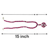 Natural Ruby 4.5 mm Rondelle Facet Bead Cut Precious Necklace Jewelry