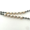 Natural Fresh Water Pearl Round Plain Cut 6mm Precious Necklace Jewelry