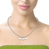 Natural Fresh Water Pearl Oval Plain Cut 10x8mm Precious Necklace Jewelry