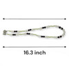Natural Garnet, Pearl, Peridot Round Plain Gemstone Necklace Jewelry
