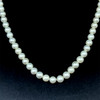 Elegant White Pearl June Birthstone Necklace