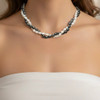 Pearl Classic Two-Tone Twisted Necklace