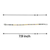 Mix Natural Semiprecious Stone Facet Rondelle Gemstone Bracelet