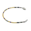 Mix Natural Semiprecious Stone Facet Rondelle Gemstone Bracelet