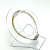 Natural Peridot Citrine Rose Quartz Gemstone Bracelet  2-4mm Faceted Rondelle | Minimalist Jewelry 7.2 Inch Ombre Pattern Design