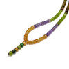 Citrine Natural, Amethyst, Peridot, Tsavorite, and Green Tourmaline Necklace