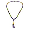 Citrine Natural, Amethyst, Peridot, and Spessartite Garnet Necklace