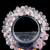 Rose Quartz Natural Drop Briolette Cut VVS Clarity 9x7-12x7mm Drilled Loose Gemstone