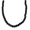 Tourmaline Black Natural Ball Briolette Cut 7mm VS Clarity Loose Drilled Gemstone