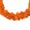 Carnelian Natural Drop Briolette Facet Cut VVS Clarity 10x6-10x7 mm Loose Drilled Gemstone