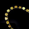 Yellow Opal Natural Pentagon Briolette Cut VS Clarity 7x6mm Sided Drilled Loose Gemstone