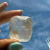 White Topaz Natural Rough VVS Clarity 180.5 Carat Earth-mined Gemstone Uncut Raw Rock